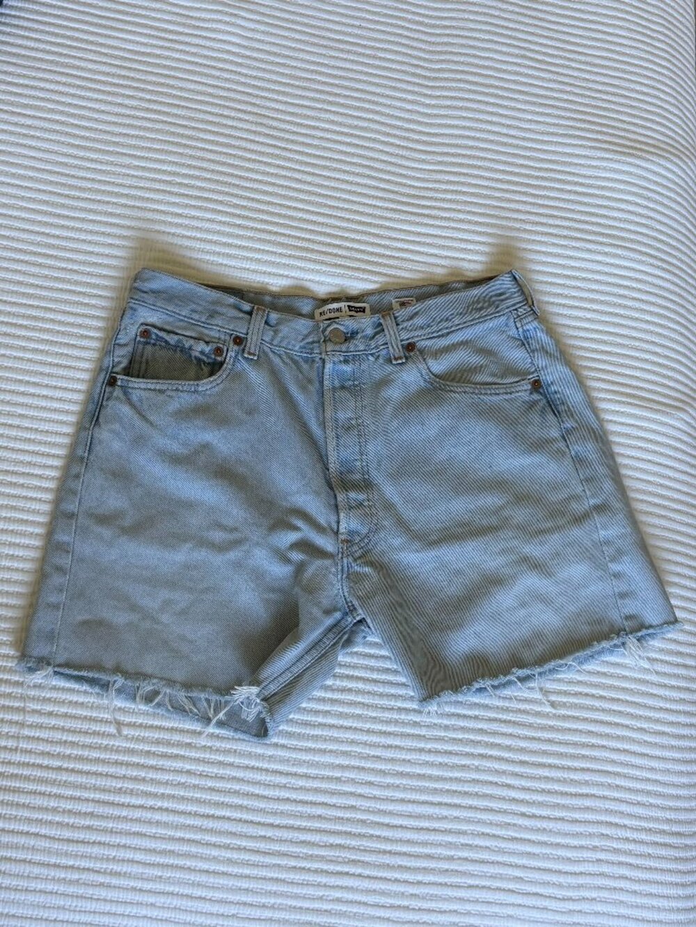 Levi's x RE/DONE Denim Shorts Sz 26 (New Without Tags)